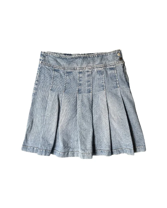 Y2K Mini Skirt leather skirt bold