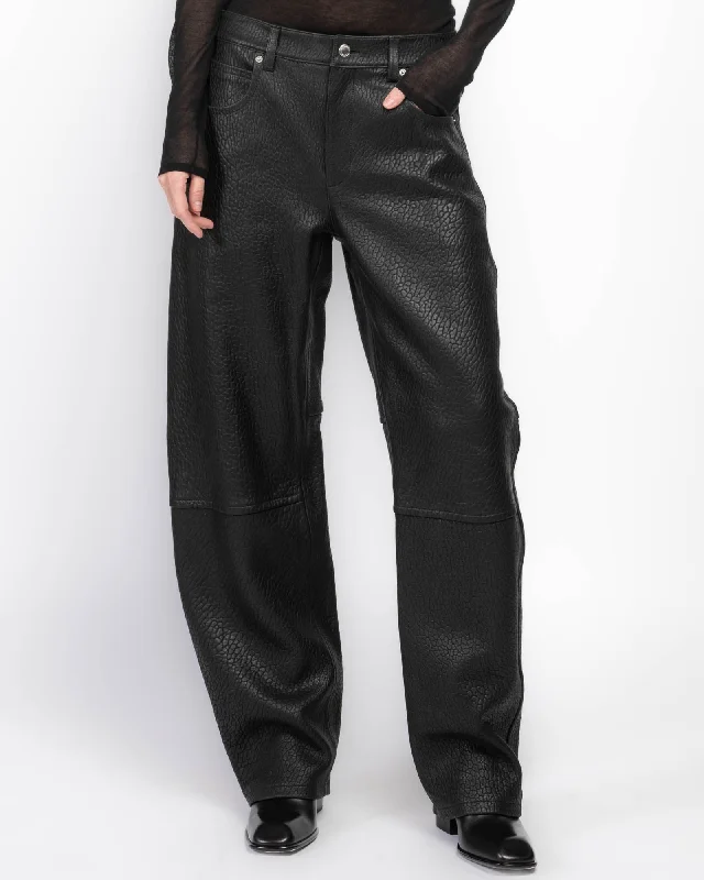 Low Rise Pants Chic Black Leggings