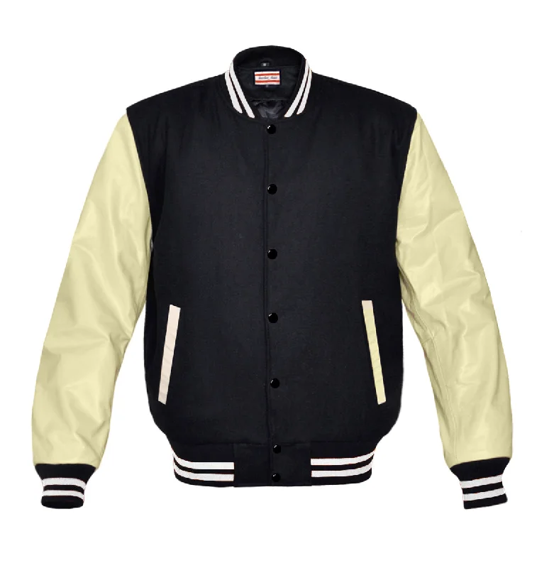 Original American Varsity Real Cream Leather Letterman College Baseball Women Wool Jackets #CRSL-WSTR-BB-BBAND Corduroy Jacket Velvet Jacket Brocade Jacket Original American Varsity Real Cream Leather Letterman College Baseball Women Wool Jackets #CRSL-WSTR-BB-BBAND Corduroy Jacket Velvet Jacket Brocade Jacket