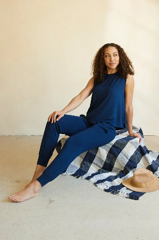 Swing Tank + Harem Pant flirty tank top