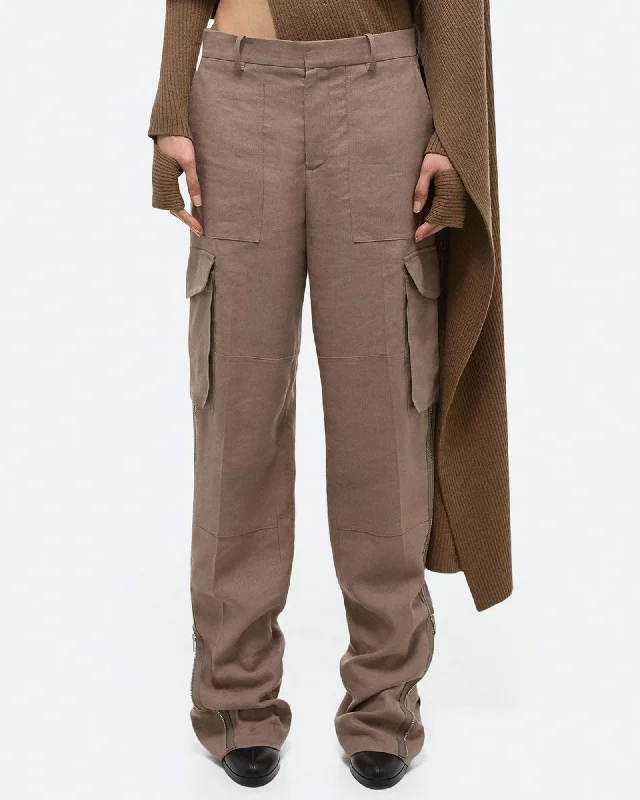 Cargo Pants Classic Pleated Pants