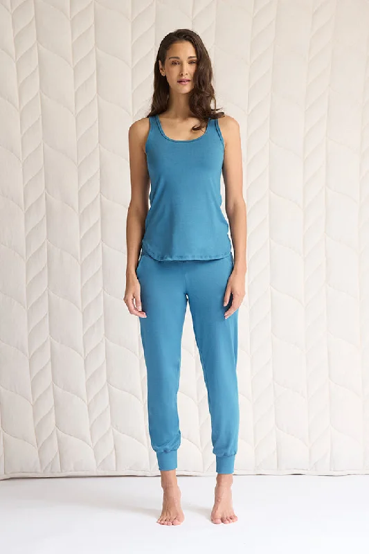 Tank Top + Harem Pant print tank top