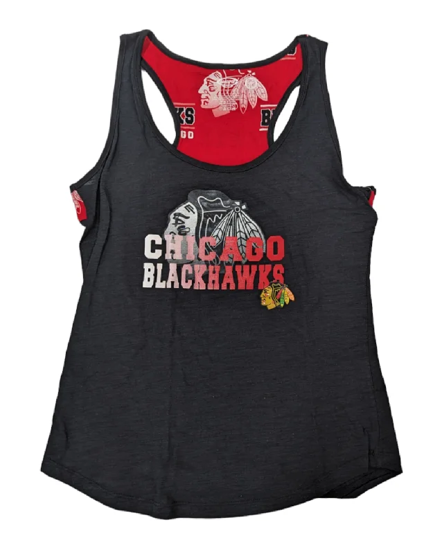 Women's Chicago Blackhawks Concept Sports Tank Top fitness tank top