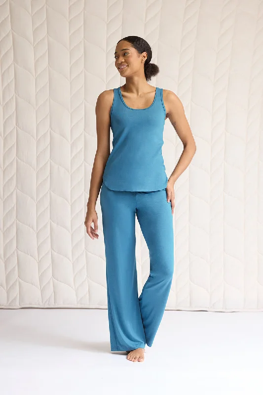 Tank Top + Pajama Pant lace tank top