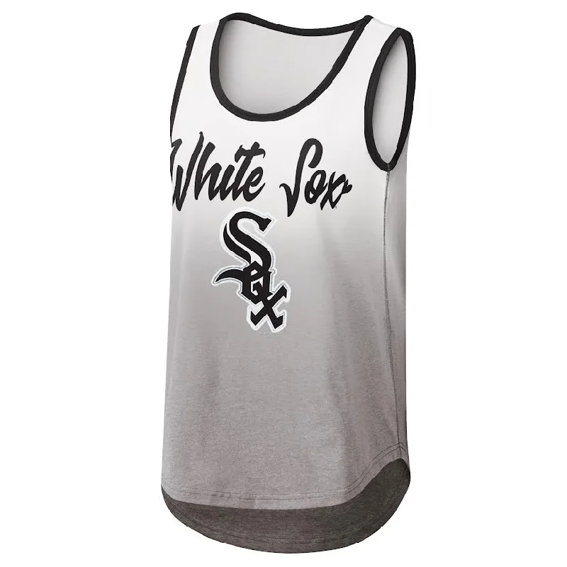 Women's Chicago White Sox G-III 4Her by Carl Banks White Logo Opening Day Tank Top ribbed tank top