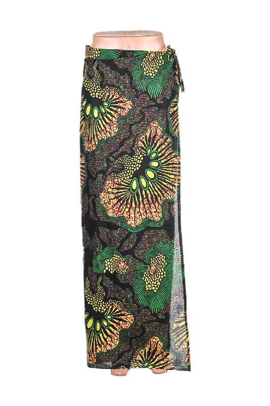Vintage Wrap Skirt cashmere skirt soft