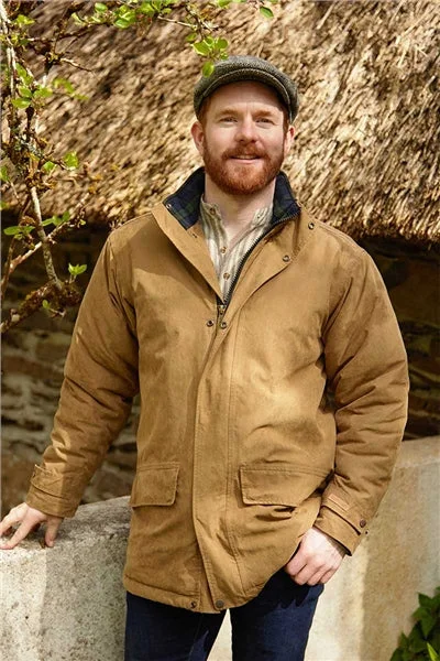 Lee Valley Men's West Cork Jacket Tiered Jacket Buttoned Jacket Zippered Jacket