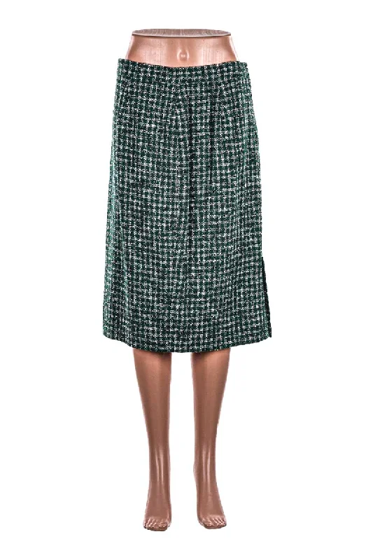 Vintage 70's Les Copains Skirt linen skirt light