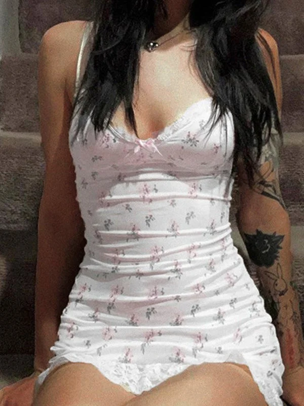 Lace Trim Graceful Cropped Tank Top workout tank top