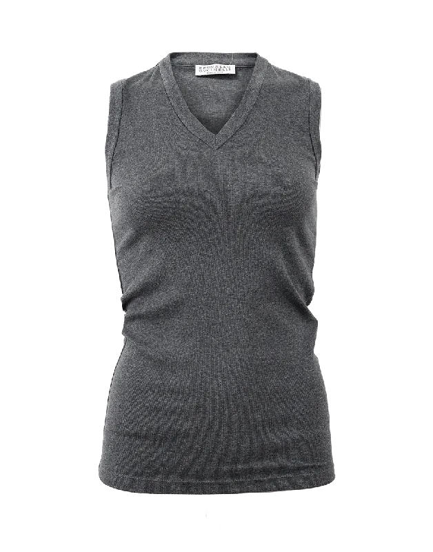 Ribbed Stretch Tank sleep tank top