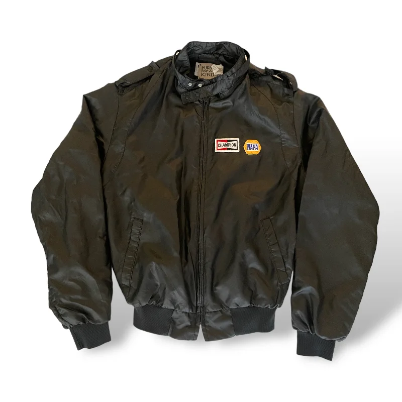 FURST OF A KIND VINTAGE NAPA ZIP UP WINDBREAKER JACKET |SIZE: O/S| Corduroy Jacket Velvet Jacket Brocade Jacket