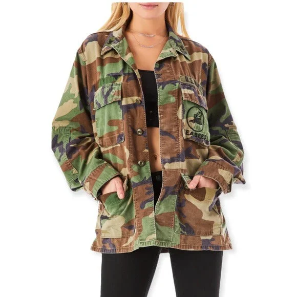 FURST OF A KIND Camouflage Jacket Wool Jacket Cashmere Jacket Tweed Jacket