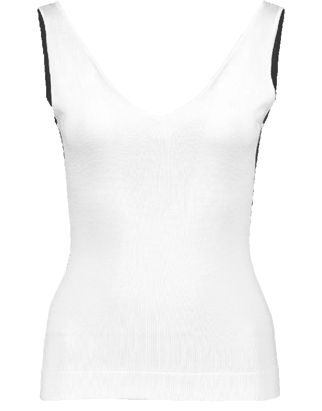 Bi-Color Tank crossback tank top
