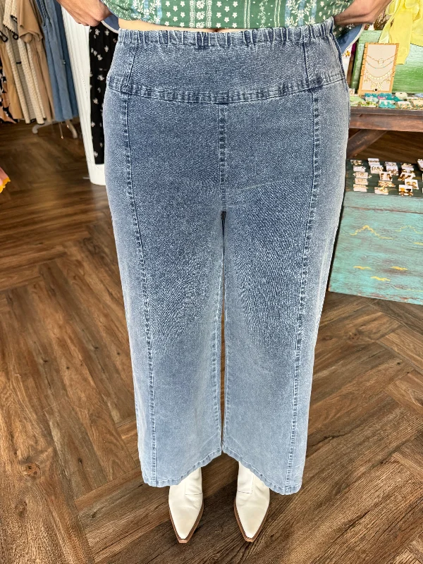 Pull-On Entro Pants Soft Stretch Pants