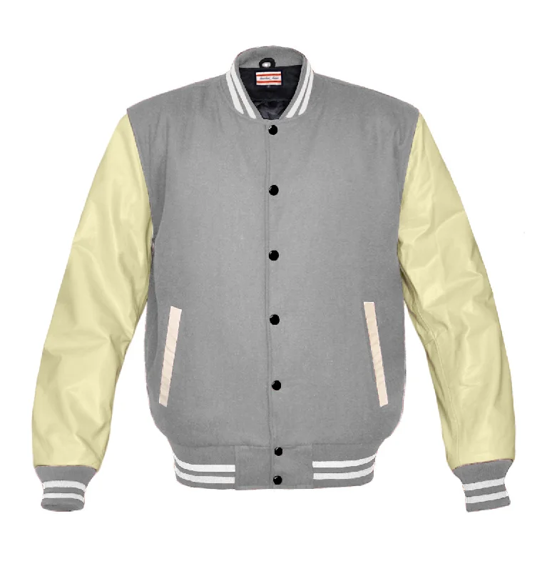 Superb Genuine Cream Leather Sleeve Letterman College Varsity Women Wool Jackets #CRSL-WSTR-BB Plaid Jacket Tartan Jacket Houndstooth Jacket Superb Genuine Cream Leather Sleeve Letterman College Varsity Women Wool Jackets #CRSL-WSTR-BB Plaid Jacket Tartan Jacket Houndstooth Jacket