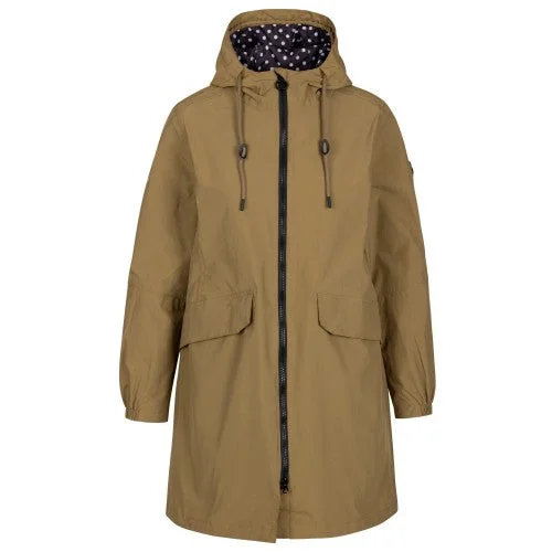 Trespass Womens/Ladies Saltom Longline Waterproof Jacket Mesh Jacket Canvas Jacket Denim Jacket