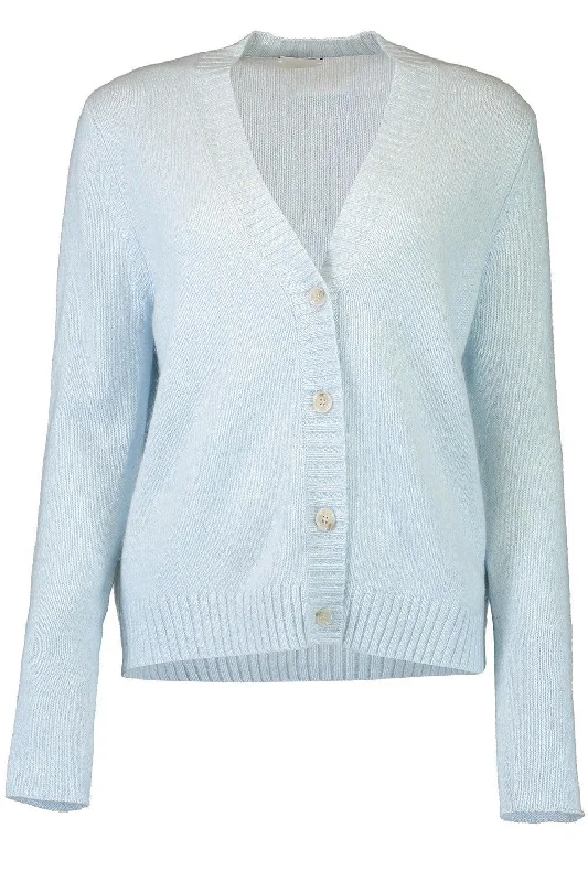 V-Neck Button Cardigan Modern Contemporary chic