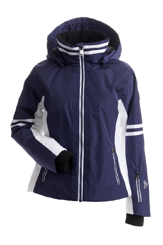 Nils Women's Meribel Jacket Chenille Fabric Brocade Fabric Lace Fabric