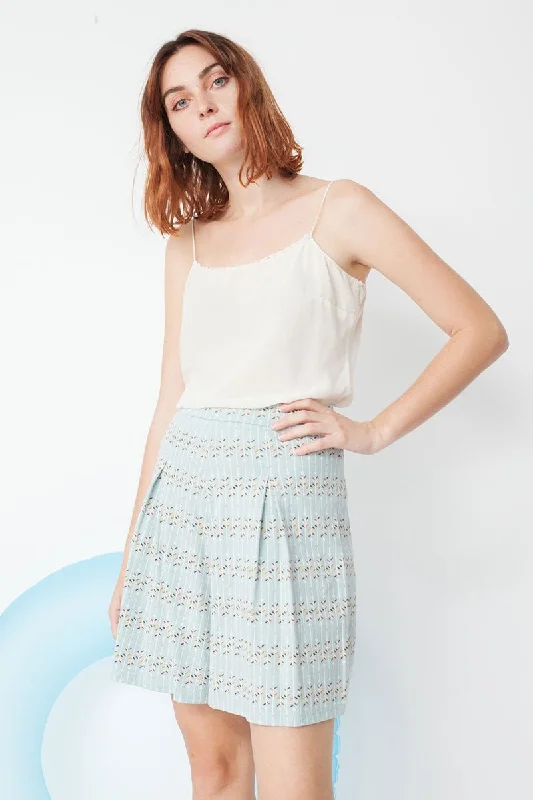 Mandy short pants with arrow print Casual Wide Pants