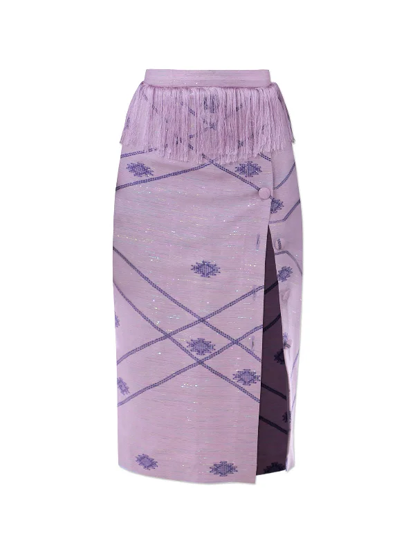 Isioma Skirt button skirt front