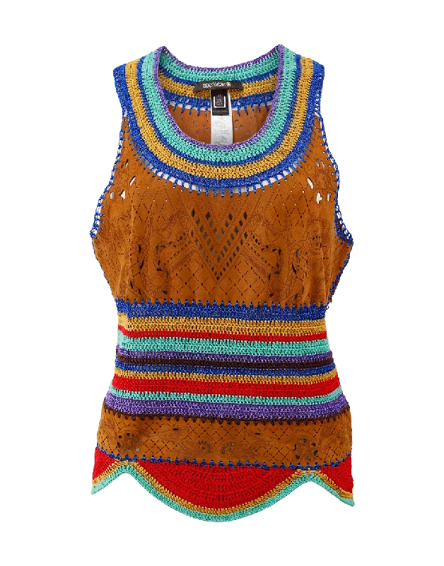 Suede Knit Tank Top lightweight tank top