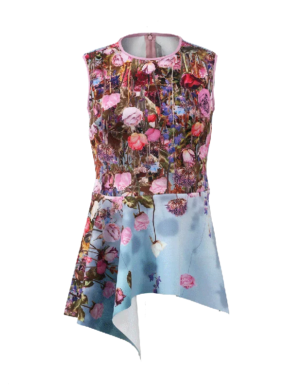 Hanging Flowers Tank boho tank top