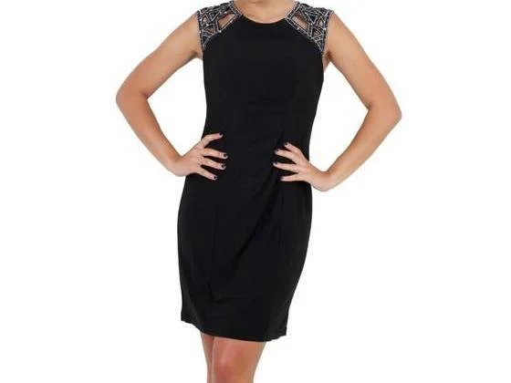 Patra Short Cocktail Party Dress Casual Tunics Canvas sturdy