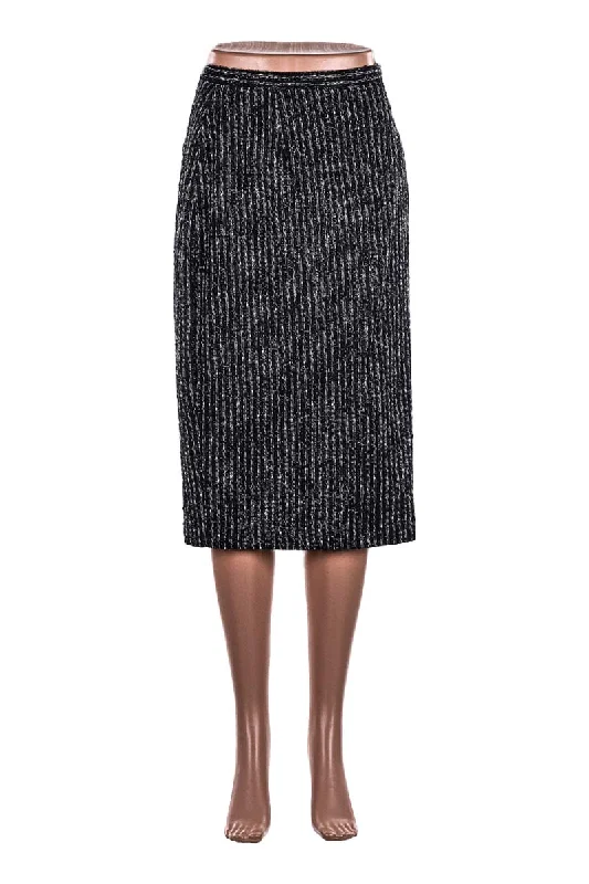 Vintage 90's Vera Nucci Skirt silk skirt luxurious
