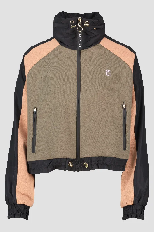 Women's P.E Nation Headline Khaki Jacket Plaid Jacket Tartan Jacket Houndstooth Jacket Women's P.E Nation Headline Khaki Jacket Plaid Jacket Tartan Jacket Houndstooth Jacket