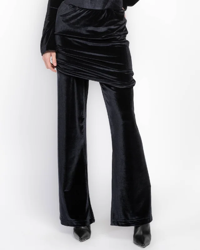 Elastic Waist Pants Classic Cropped Pants