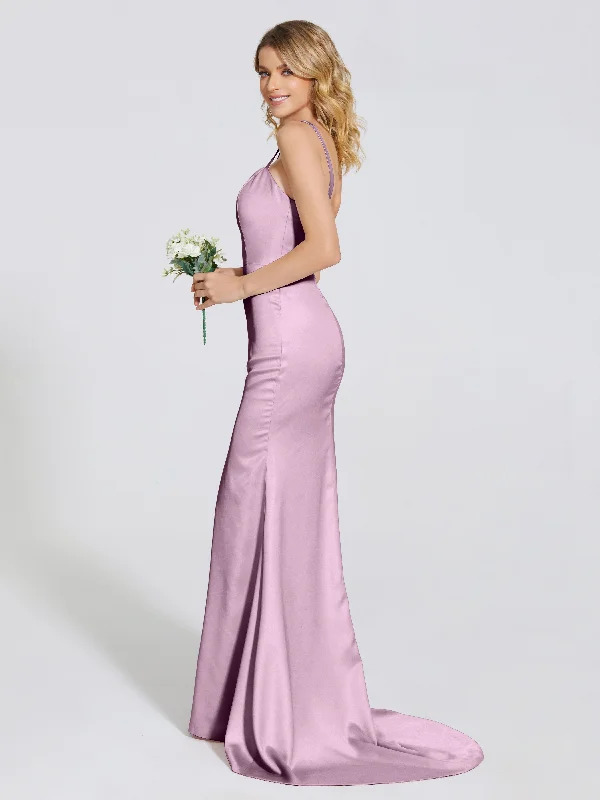 Gorgeous Soft Satin Party Dresses Tunics Fall fleece
