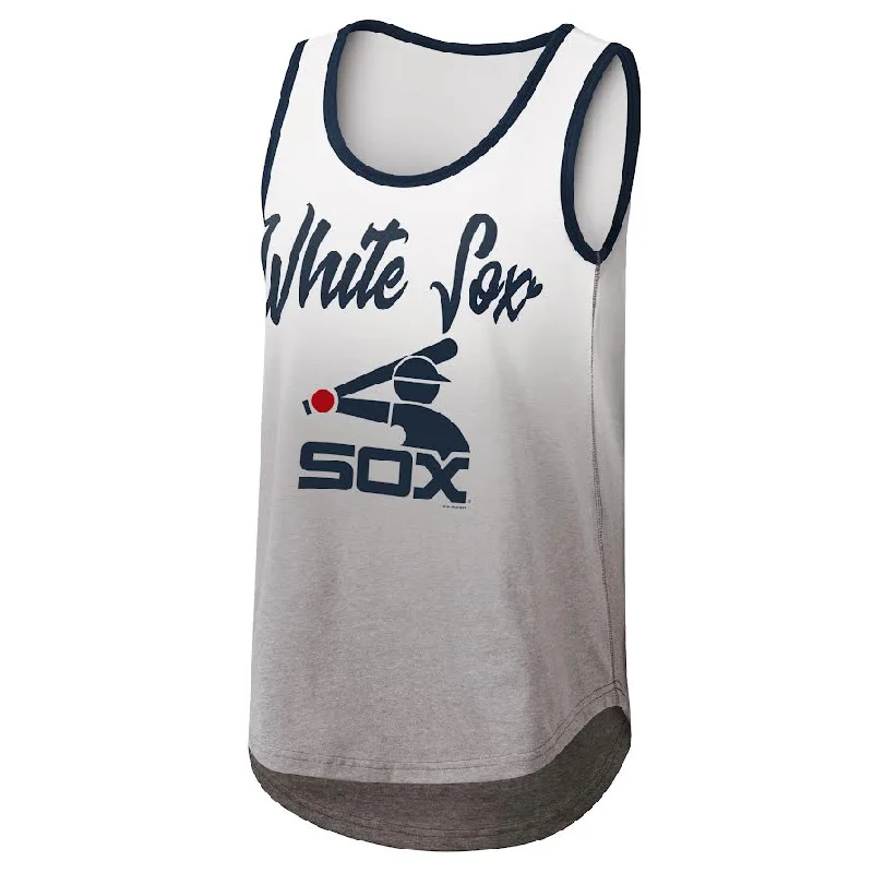 Women's Chicago White Sox G-III 4Her by Carl Banks White Cooperstown Collection Opening Day Tank Top athletic tank top