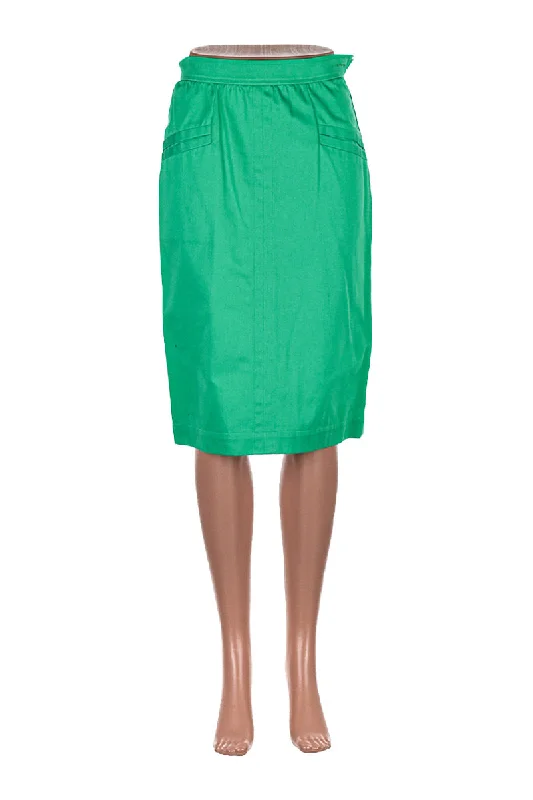 Yves Saint Laurent Skirt velvet skirt luxurious