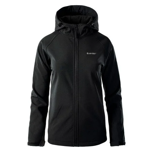 Hi-Tec Womens/Ladies Neti Soft Shell Jacket Front Pockets Side Pockets Patch Pockets