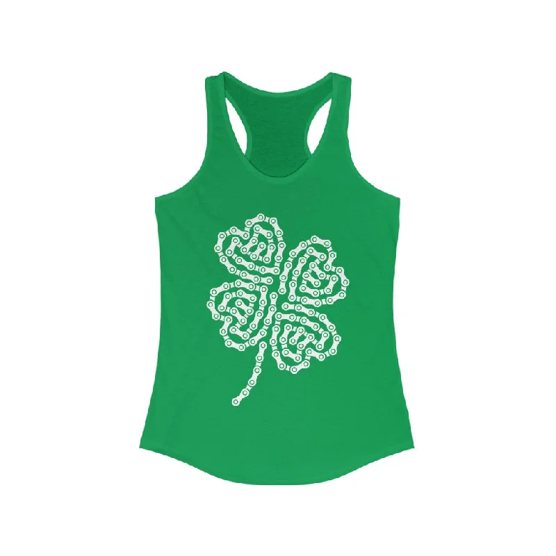 Luck Chain Racerback Tank sheer tank top