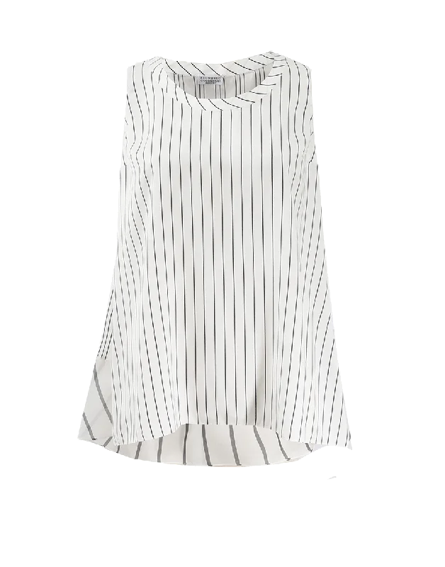 Peplum Back Tank stretchy tank top