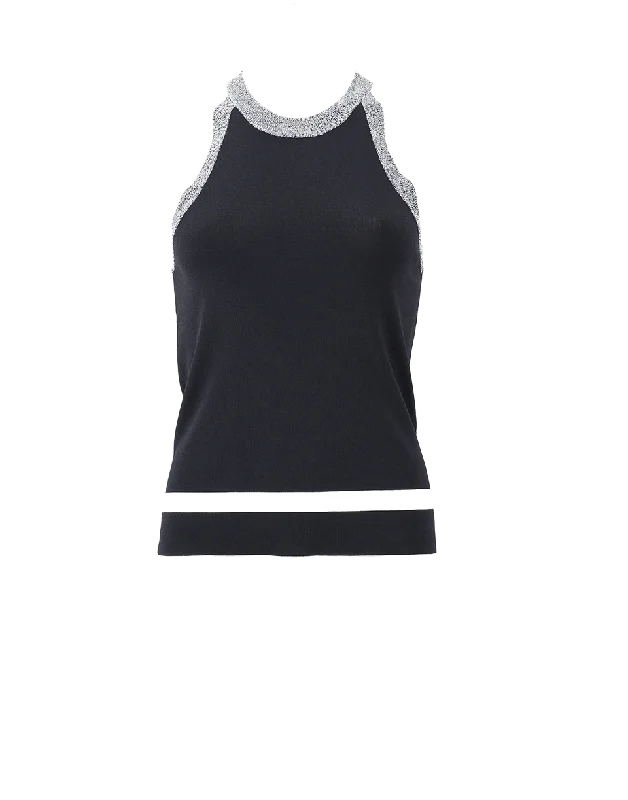 Lucine Racerback Tank floral tank top