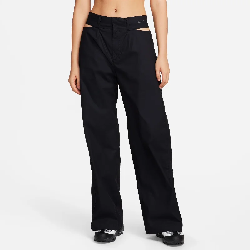 Nike Sportswear Women's Black Trouser Pants Fashionable Track Pants