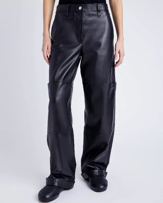 Mason Leather Pants Casual Lounge Pants