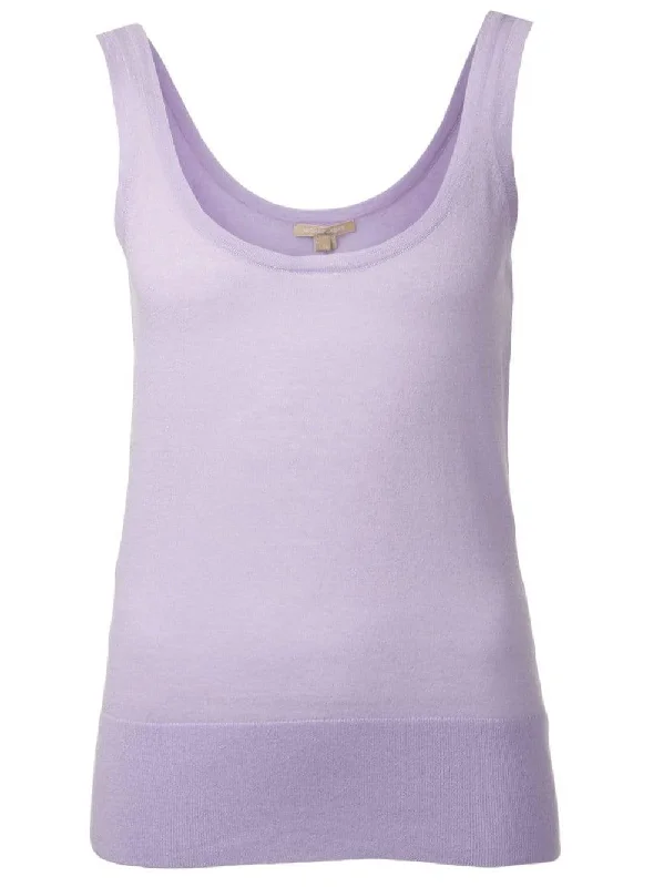 Featherweight Cashmere Tank cherry red tank