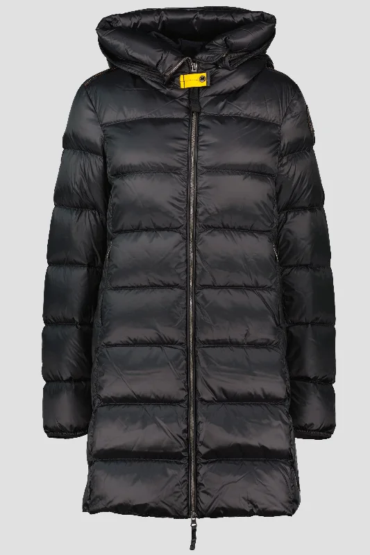 Womens Parajumpers Pencil Black Long Marion Puffer Jacket Satin Jacket Silk Jacket Chiffon Jacket Womens Parajumpers Pencil Black Long Marion Puffer Jacket Satin Jacket Silk Jacket Chiffon Jacket