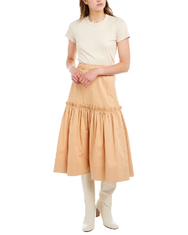 A.L.C. Louisa Midi Skirt corduroy skirt durable