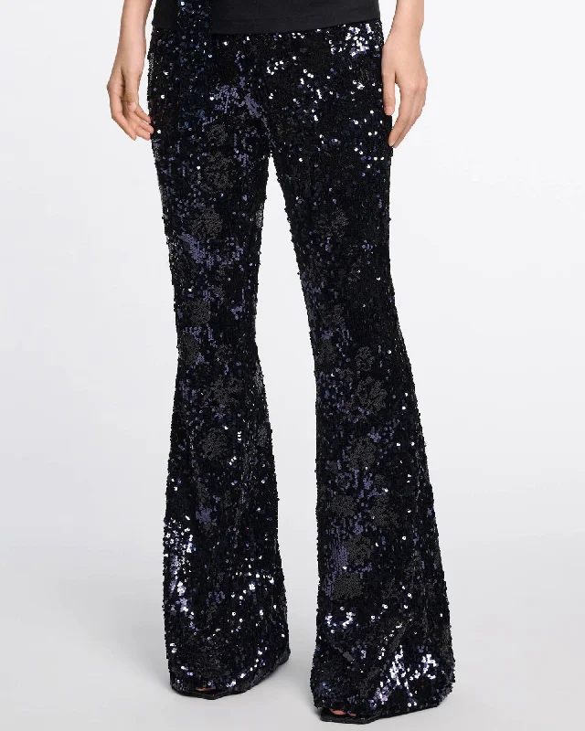 Shimmering Attraction Pants Stylish Paperbag Waist Pants