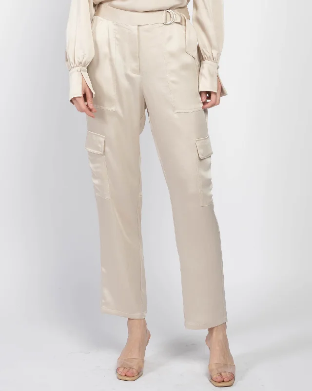 Carolina Utility Pants Elegant Palazzo Trousers