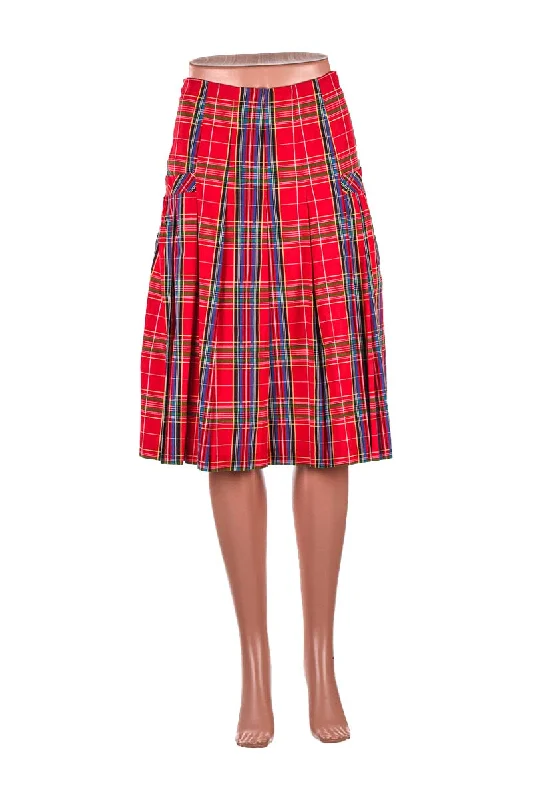 Tricot Chic 1990's Skirt leather skirt sleek