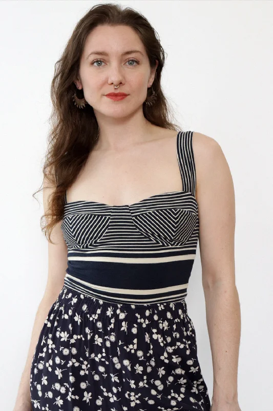 Nadia Tarr Stripey Tank S neon tank top
