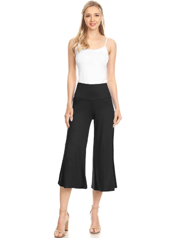 Cropped Wide Leg Lounge Pant Trendy Palazzo Pants
