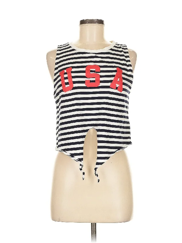 Sleeveless T Shirt-- Zippered Buttoned Snapped