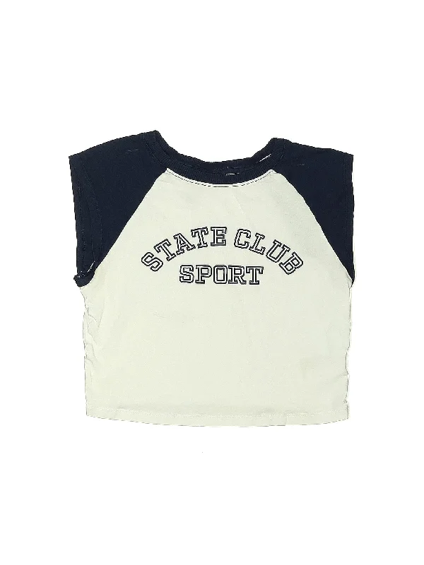Sleeveless T Shirt-- Elasticated Padded Insulated