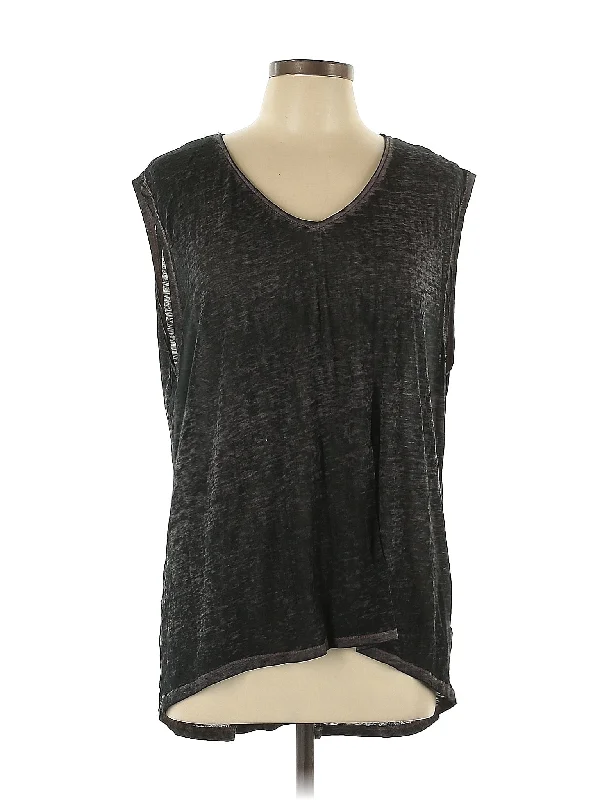 Sleeveless T Shirt-- Elegant Classic Vintage